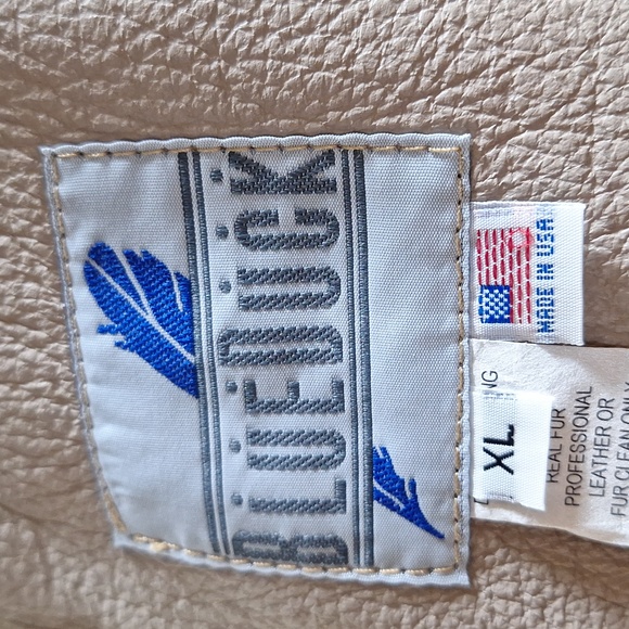 Blue Duck XL Shearling reversible coat, soft real fur, and sheepskin. - Picture 11 of 12